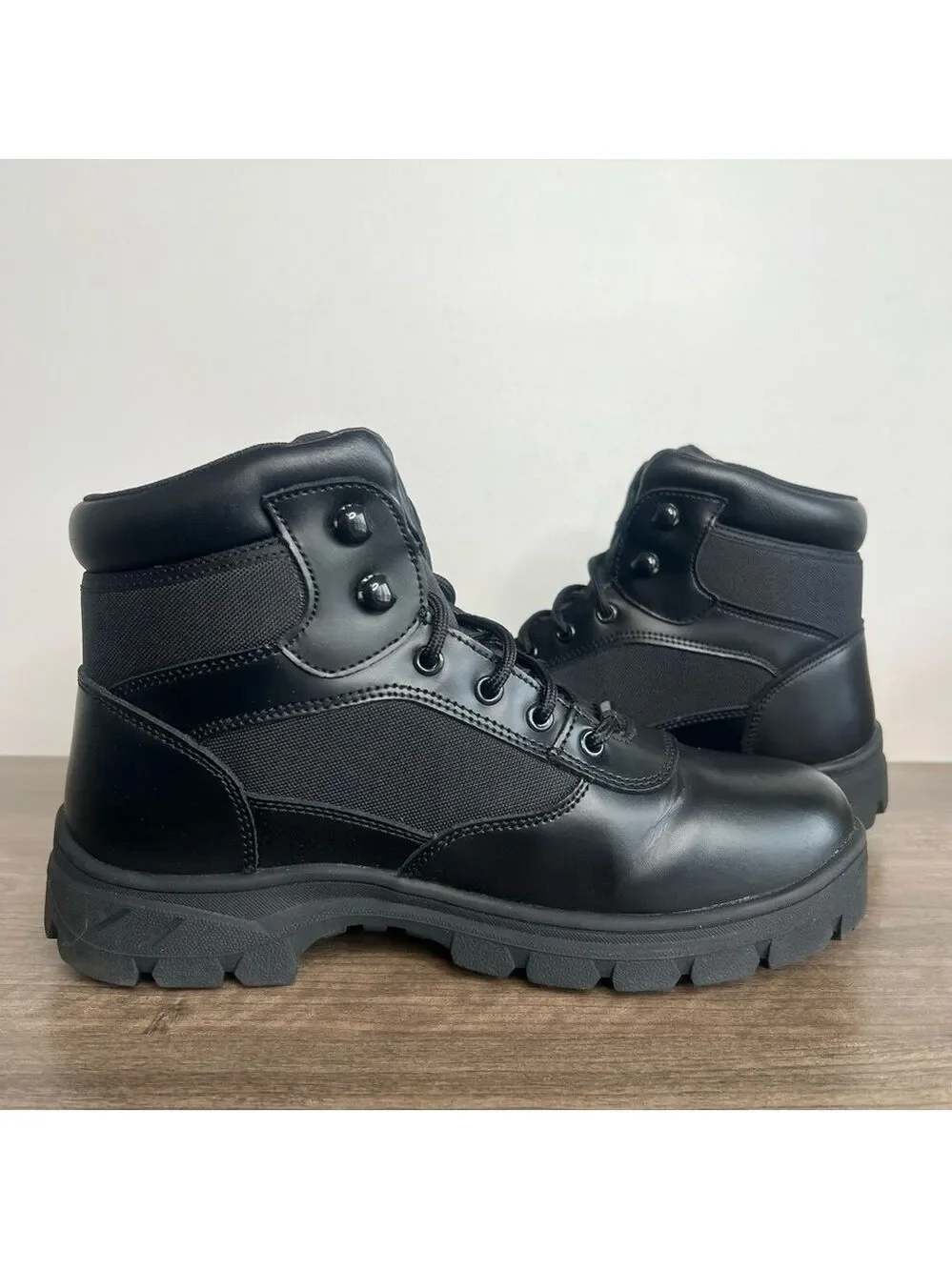 Skechers NEW Men's Tactical Wascana Benen Waterproof Boot Size 9.5 #B1583